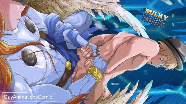 Digimon Yiff Hentai - Angemon and TK - Horny boy gets fucked in Digimon gay hentai porn -  XAnimu.com