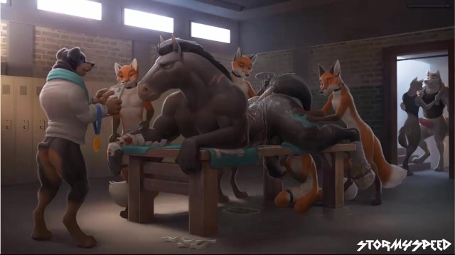 3d Furry Horse Porn - After The Game - CockDude.com