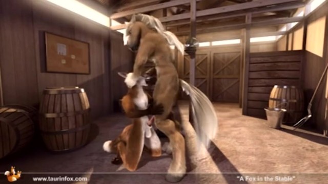 640px x 360px - Horse Takes Care of a Fox in the Stable - XAnimu.com