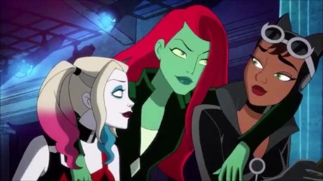 Lesbian Fuck Cartoon - Harley Quinn And Poison Ivy Rest Together - Dc Batman  - XAnimu.com